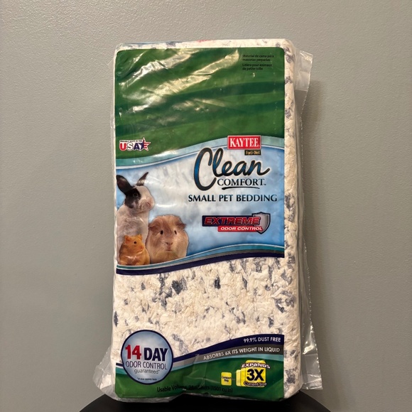 Kaytee Clean Comfort Small Pet Bedding Extreme Odor Control Usable Volume 24.6 L - Picture 1 of 7